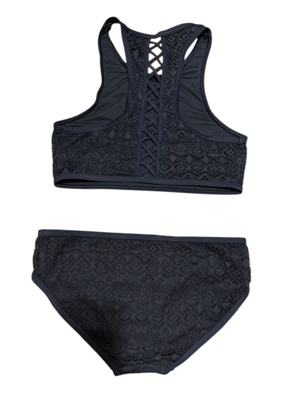 abercrombie kids Blue Lace Two-Piece Swim Bikini